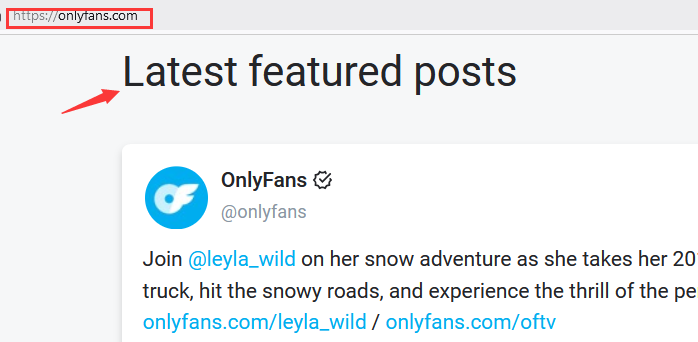 Free OnlyFans Latest Featured Posts